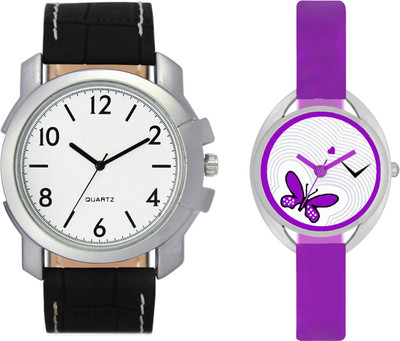 

VALENTIME VL12VT02 New Latest Stylish Designer Collection Leather Combo Couple Fancy Casual Best Offer Watch - For Men & Women