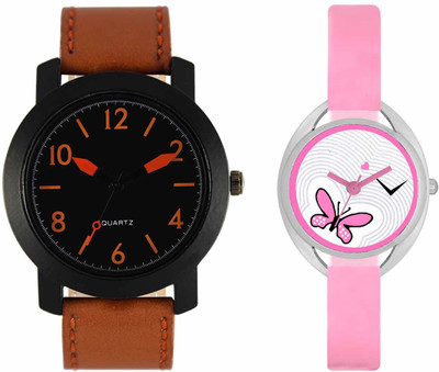 

VALENTIME VL19VT03 New Latest Stylish Designer Collection Leather Combo Couple Fancy Casual Best Offer Watch - For Men & Women