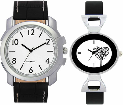 

VALENTIME VL12VT27 New Latest Stylish Designer Collection Leather Combo Couple Fancy Casual Best Offer Watch - For Men & Women