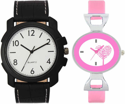 

VALENTIME VL13VT30 New Latest Stylish Designer Collection Leather Combo Couple Fancy Casual Best Offer Watch - For Men & Women