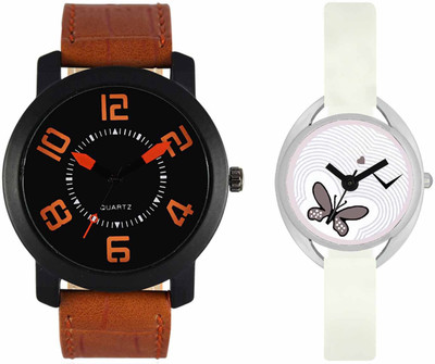 

VALENTIME VL20VT05 New Latest Stylish Designer Collection Leather Combo Couple Fancy Casual Best Offer Watch - For Men & Women