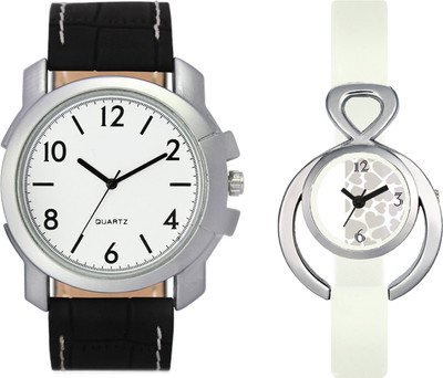 

VALENTIME VL12VT15 New Latest Stylish Designer Collection Leather Combo Couple Fancy Casual Best Offer Watch - For Men & Women