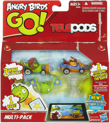 

Angry Birds Go Multi-Pack Figure Playset(Multicolor)