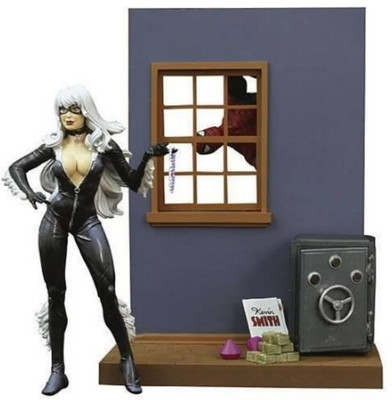 

Diamond Select Toys Black Cat Action Figure(Black)