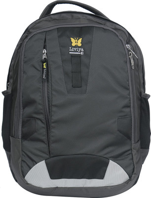 Liviya sb1182 34 L Backpack(Black, Grey), Multicolor-001