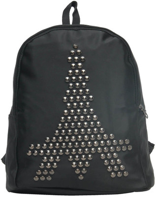

Harp PARIS Women backpack 20 L Backpack(Black)