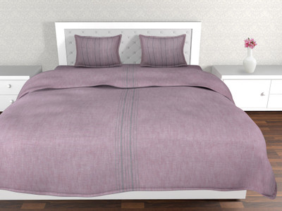 73 OFF on Dreamline by Big Bazaar Cotton Double Bed Cover Red 1