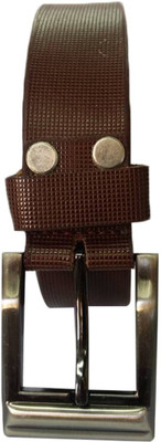 

Revo Men & Women Formal Brown Genuine Leather Belt