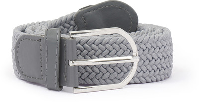 

Celebrino Men & Women Casual, Party, Formal, Evening Grey Nylon Belt