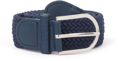 

Celebrino Men & Women Casual, Party, Formal, Evening Blue Nylon Belt