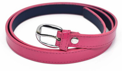 

Divya india Girls Pink Artificial Leather Belt
