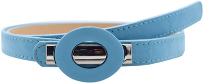 

Baluchi Women Casual, Party, Evening Blue Artificial Leather Belt, Sky blue
