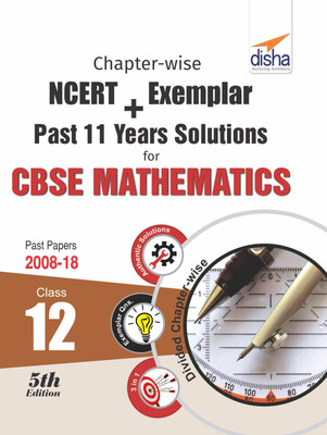 Chapter-Wise Ncert + Exemplar + Past 11 Years Solutions for Cbse Class 12 Mathematics(English, Paperback, unknown) Chapter-Wise Ncert + Exemplar + Past 11 Years Solutions for Cbse Class 12 Mathematics(English, Paperback, unknown)