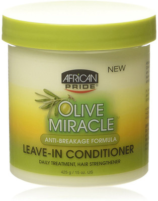 

African Pride Olive Miracle Leave-in Conditioner Creme 15oz(425 g)
