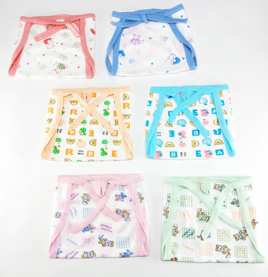 

Aayat Kids Skin Friendly New Born Small Size Multi-Colourful Printed Hosiery Cotton Single Trap S2 - S(6 Pieces)