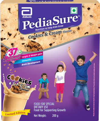 

PediaSure Cookies and Cream Nutrition Drink(200 g, Cookies and Cream Flavored)