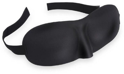 

Desi soch 3D Contoured Super Soft Eye Masks , For Women & Men Great for Travel/Nap/Night's Sleeping, Lightweight and Adjustable Head Strap, No Pressure ,Sleep Anywhere, Anytime (Black)(20 ml)