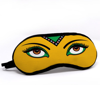 

Indigifts Sleep Eye, Eye Mask, Night Eye Mask, Funky Gifts, Printed Eye Cool Mask, Gift for Girl Friend, Birthday Gift, Gift for Men-Women(1 g)