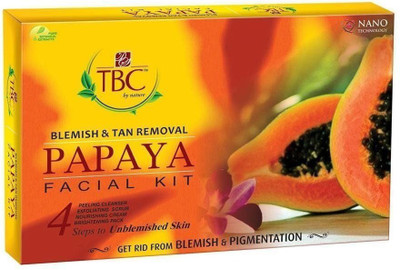 

TBC by nature BLEMISH & TAN REMOVAL PAPAYA FACIAL KIT 60 g