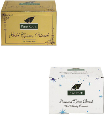 

Pure Roots GOLD CRÈME BLEACH 42 GM.+DIAMOND CRÈME BLEACH 42 GM.(42 g)