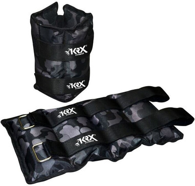 KRX Camo 5 kg Set Black, Grey Ankle Weight(10 kg)