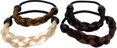 

Fully Hair Rubber Bands For Girls & Women Rubber Band(Multicolor)