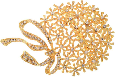 

Artifice Gold Alloy Hair Clip for Girls Hair Clip(Gold)