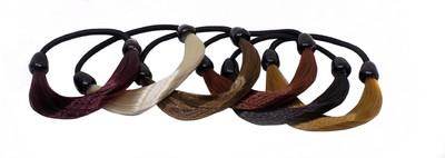 

Fully Attractive Elastics Hair Rubber Bands For Braids & Ponytails Hair Band(Multicolor)