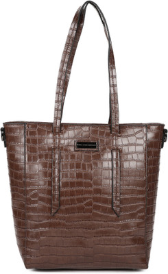

United Colors of Benetton Hand-held Bag(Brown)