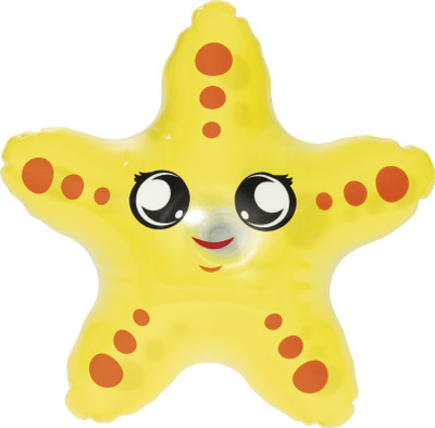 

DealBindaas Bestway Up, In & Over Bath Puffy Pals 22 Cms Star Fish Inflatable | 1 Pcs |Age 4-24 Months | Summer Bath Toy Inflatable Pool Accessory(Yellow)