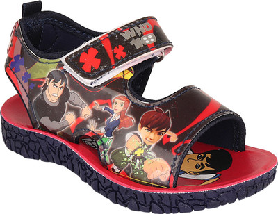 

WINDY Boys & Girls Velcro Flats(Blue