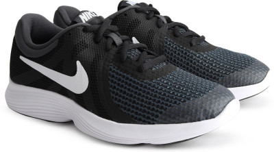 

Nike Boys Lace Running Shoes(Black, Black/white-anthracite