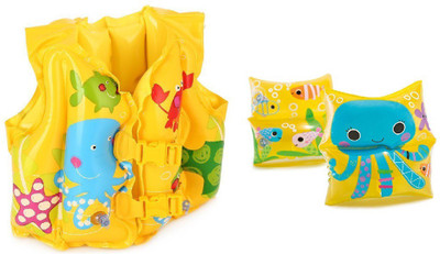 

Flying Toyszer Swimming Jacket with Arm Band Swimming Kit