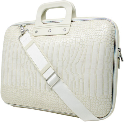 

Tootpado 15.6 inch Laptop Messenger Bag(White)