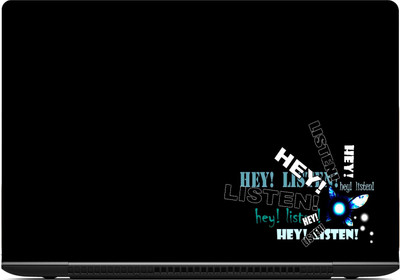 

Gallery 83 ® typography laptop skin sticker wallpaer (15 inch x 10 inch) 2147 vinyl Laptop Decal 15.6
