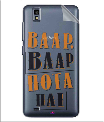 Snooky Gionee Pioneer P2M Mobile Skin(Transparent)