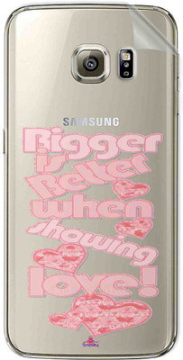 Snooky Samsung Galaxy S6 Edge Mobile Skin(Transparent)