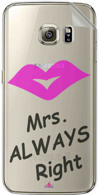 Snooky Samsung Galaxy S6 Edge Mobile Skin(Transparent)