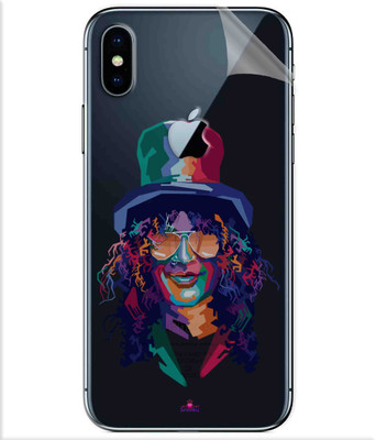 Snooky tpuApple iPhone X Mobile Skin(Transparent)