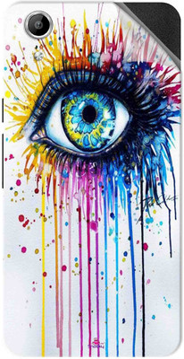 Snooky Micromax Canvas Selfie Lens Q345 Mobile Skin(Multicolor)