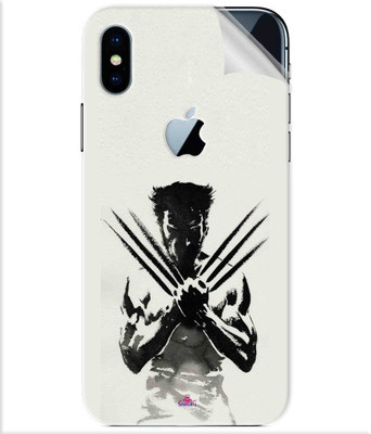 Snooky Apple iPhone X Mobile Skin(Multicolor)