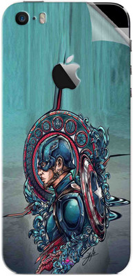 Snooky Apple iPhone 5s Mobile Skin(Multicolor)