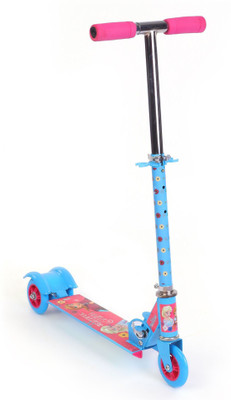 My Baby Excel Frozen Beautiful Sisters 3 Wheel Scooter(Multicolor)