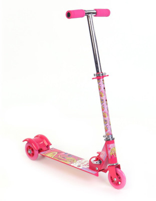 

My Baby Excel Barbie Sparkle Bright 3 Wheel Scooter(Multicolor)