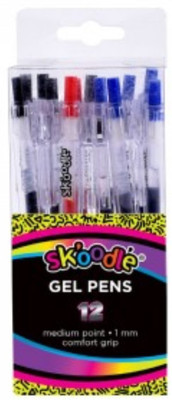 

SKOODLE Assorted Gel Pen(Pack of 12)
