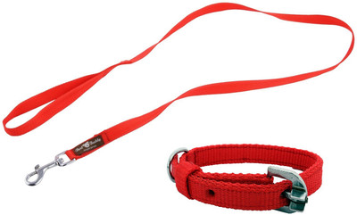 

Furious3D Small Pet Type Dog Collar & Leash(, Red