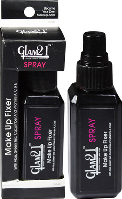 

Glam 21 Makeup Fixer With Aloe, Green Tea, and Vitamins A, C & E Primer - 60 ml(White)