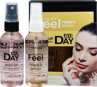 

Mars 2 in 1 Silky Feel Primer and Makeup Setting Spray Primer - 170 ml(White)