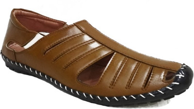 

Stylish Men Brown Sandals