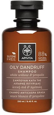 

Apivita Shampoo Against Oily Dandruff With Willow And Propolis(250 ml)